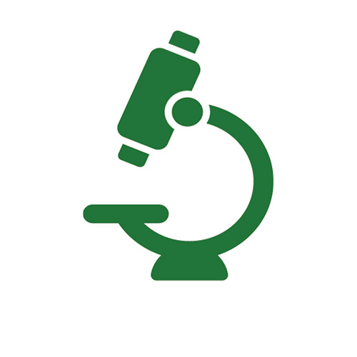 Icon of a microscope